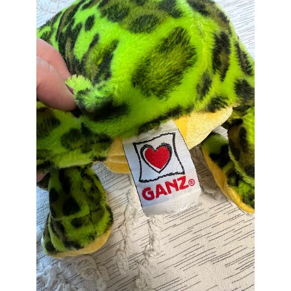 Ganz Webkins Bullfrog Spotted Frog Plush Green Stuffed Animal Toy NO CODE - Picture 6 of 6